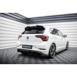 Heck Diffusor Seite Volkswagen Polo GTI Mk6 Facelift