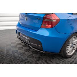 Hinten Splitter (mit einem vertikalem balken) BMW 1 M-Pack E87 Facelift