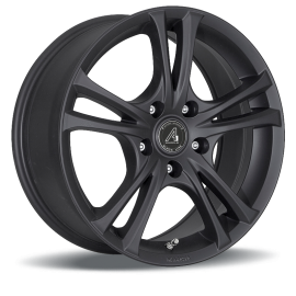 A1 Wheels Twinspoke-5 Matt Black