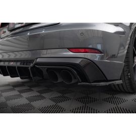 Heck Diffusor Seite V.2 Audi A3 / S3 / RS3 S-Line Sportback 8V Facelift