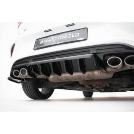 Zentrale Hinten Splitter (mit einem vertikalem balken) Volkswagen T-Roc R Mk1