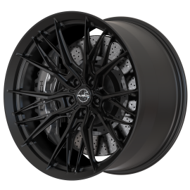 Rusch Wheels GTE-R Monoblock Satin Black