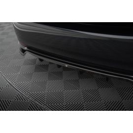 Hinten Splitter (mit einem vertikalem balken) Toyota Avensis Sedan Mk3 Facelift