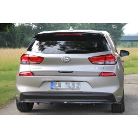 Hinten Splitter (mit einem vertikalem balken) Hyundai I30 Mk3 Hatchback