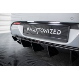 Heckansatz Opel Astra GTC OPC-Line J (Version mit EinzelAuspuff auf beiden Seiten)