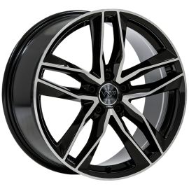 WP Wheels 946 Glanz-Schwarz Frontpoliert