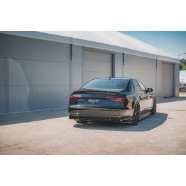 Heck Diffusor Seite V.2 Audi A8 / S8 D4 Facelift
