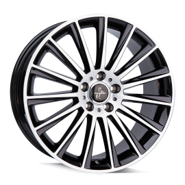 Keskin Wheels KT18 Black Front Polish