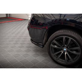 Hinten Splitter (mit einem vertikalem balken) BMW X6 M-Pack F16