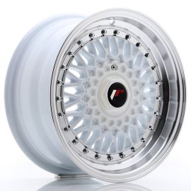 Japan Racing Wheels JR9 White Machined Lip