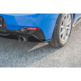 Heck Diffusor Seite BMW X2 F39 M-Pack