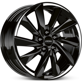 Ronal Wheels R70 Jetblack White Tail