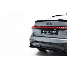 Hinten Splitter (mit einem vertikalem balken) Audi A5 S-Line / S5 / RS5 Sedan / Avant B10