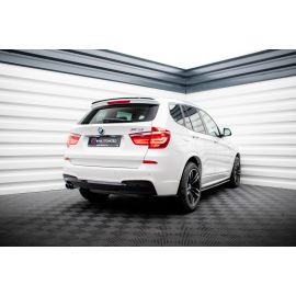Heck Diffusor Seite BMW X3 M-Pack F25 Facelift