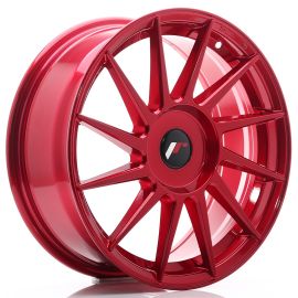 Japan Racing Wheels JR22 17x7 ET35-40 Platinum Red Assia