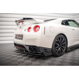 Hinten Splitter + Flaps Nissan GTR R35 Facelift