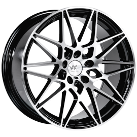 WP Wheels 453 Glanz-Schwarz Frontpoliert