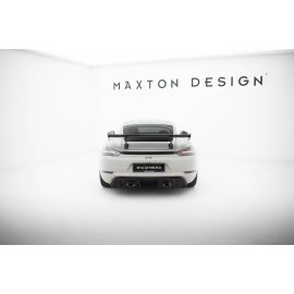 Carbon Spoiler With Internal Brackets Uprights V.1 Porsche 718 Cayman 982c