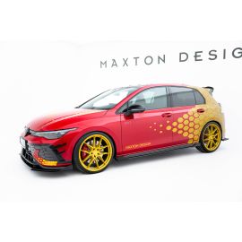 Street Pro Seitenschweller Diffusor + Flaps Volkswagen Golf GTI Clubsport Mk8 Facelift