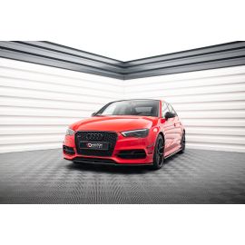 Stosstangenflügel vorne (Canards) Audi A3 / S3 / RS3 S-Line 8V Sedan / Cabrio