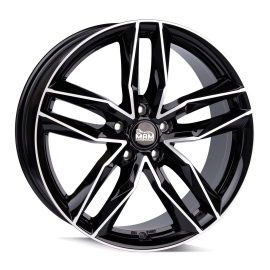 MAM Wheels RS3 Black Front Polish