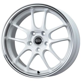 Enkei Wheels PF01 White Machined