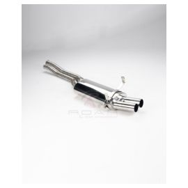 Sportauspuff doppelendrohr für BMW 328 (E36)