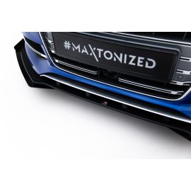 Street Pro Splitter + Flaps + Flaps Audi S3 / A3 / RS3 S-Line Sedan 8V