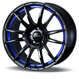 WEDS Wheels SA-62R Blue Light Chrome II