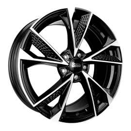 MAM Wheels RS6 Black Front Polish
