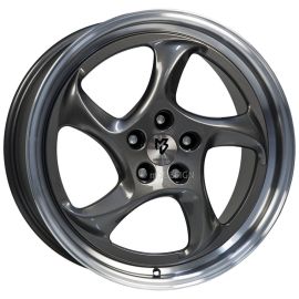 MB TURBO Grau Glänzend Poliert