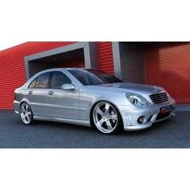 Seitenschweller Mercedes C W203 AMG 204 Look