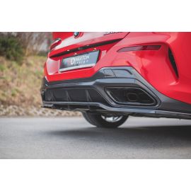 Hinten Splitter (mit einem vertikalem balken) BMW 8 Coupe M-Pack G15