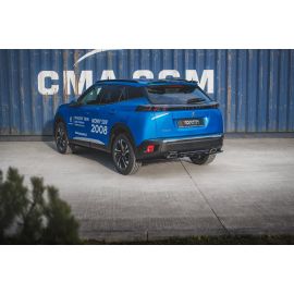 Hinten Splitter (mit einem vertikalem balken) Peugeot 2008 Mk2