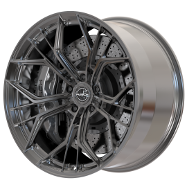 Rusch Wheels GT-01 Monoblock Dark Brushed Black