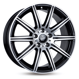 Keskin Wheels KT16 Black Front Polish
