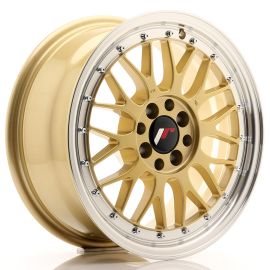 Japan Racing Wheels JR23 Gold Machined Lip