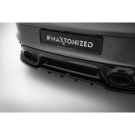 Hinten Splitter (mit einem vertikalem balken) Porsche 911 Turbo S Sport Package 992