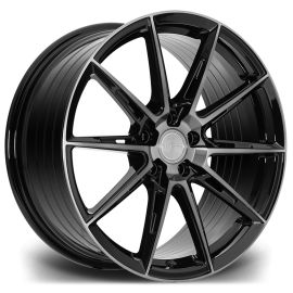 RIVIERA Wheels RF6 Black Polished Dark Tint