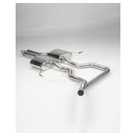 Mittelschalldämpfer für FORD SIERRA COSWORTH mit Kat-2.0 [N5C]