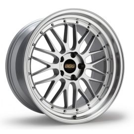BBS Wheels LM Diamond Silver/Diamond Cut Machined Lip