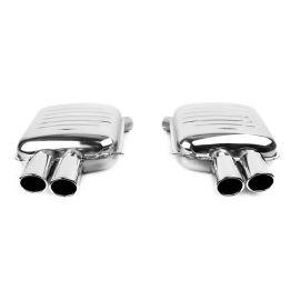 Endschalldämpfer für BMW 5er F10 LCI, F10  4x Ø 90 mm