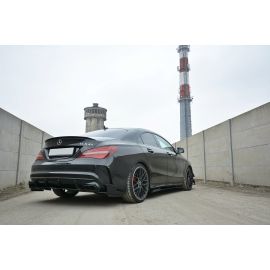 Sport Heck Diffusor SeiteL + R Mercedes CLA A45 AMG C117 Facelift