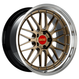 BBS Wheels LM Satin Bronze/Diamond Cut Machined Lip