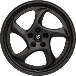 MB TURBO Schwarz Stumpfmatt/Schwarz Glänzend