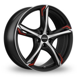 Ronal Wheels R62 Red Jetblack Matt Frontkopiert