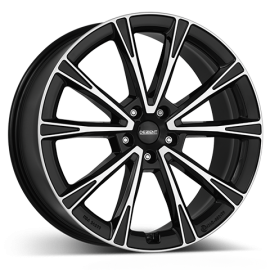 DEZENT Wheels AR Schwarz Glänzend Frontpoliert