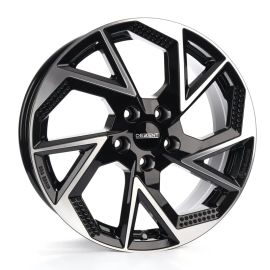 DEZENT Wheels AP Schwarz Glänzend Frontpoliert