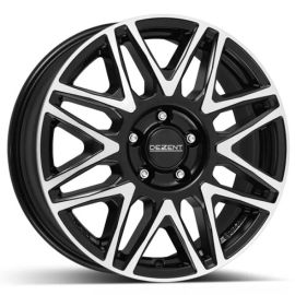 DEZENT Wheels KH Schwarz Glänzend Frontpoliert