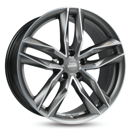 MAM Wheels RS3 Matt Palladium Front Polish